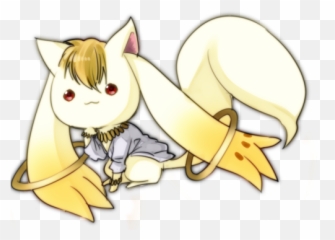 Magical Girls For Mi And Yu W - Ill Ya Make A Contract With Emoji,Kyubey Shocked Face Emoticon
