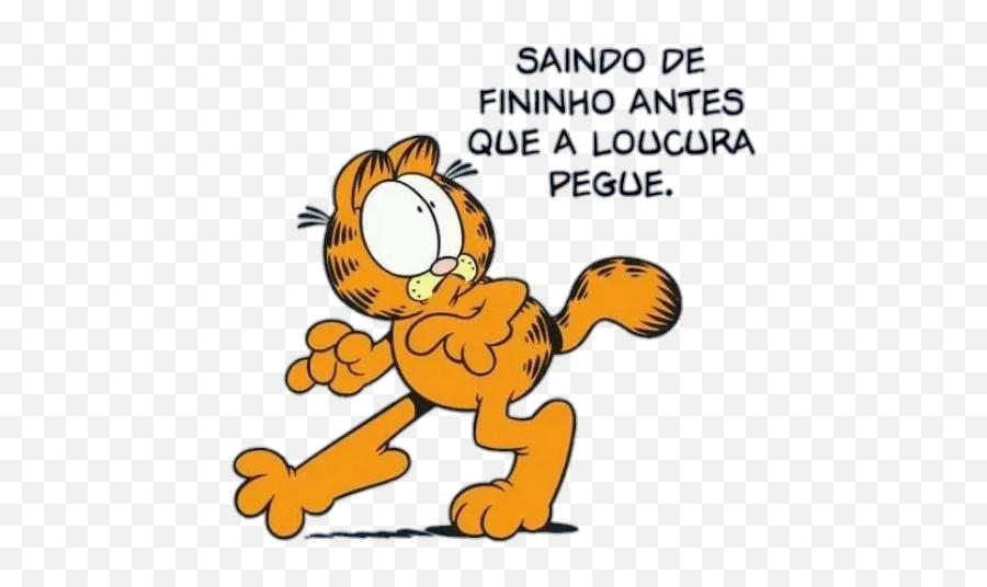 Garfield Ii Sticker Pack - Stickers Cloud Emoji,Emojis De Antes