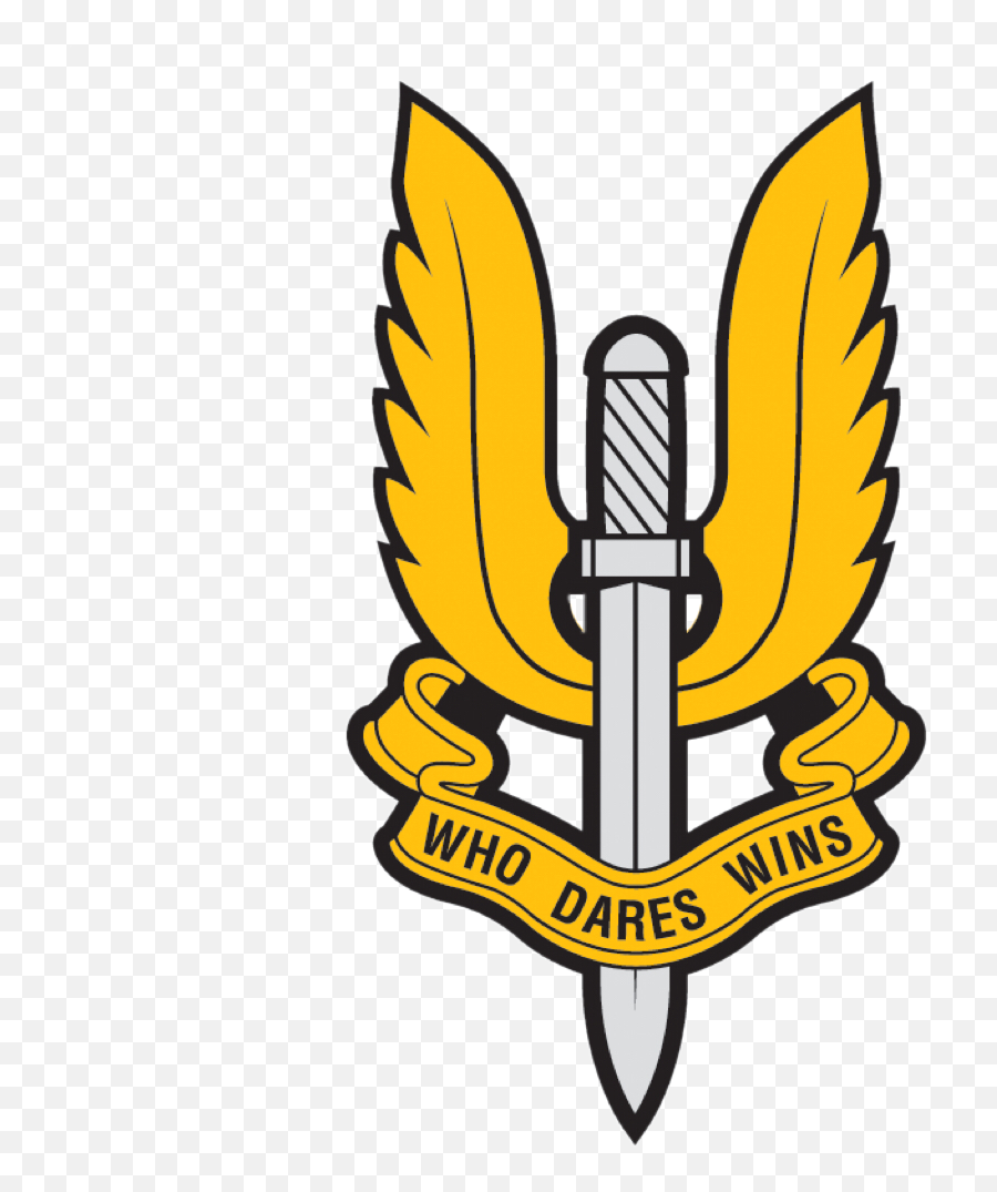 Saslogo1 - Discord Emoji Sas Who Dares Wins Badge,Twitch Logo Emoji