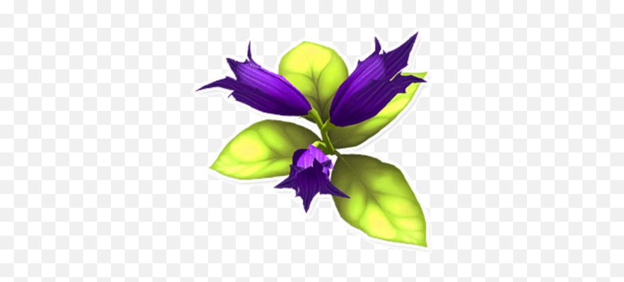 Purple Bell Garden Paws Wiki Fandom Emoji,Free Bouquet Of Flowers Emoji