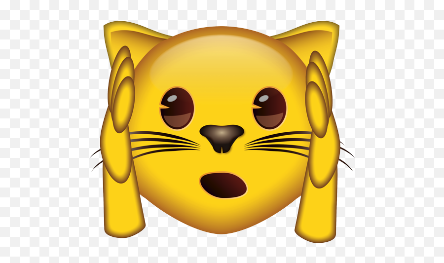 Hear - Smile Cat Emoji,Hear No Evil Emoji