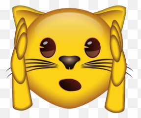 Hear - Smile Cat Emoji,Hear No Evil Emoji