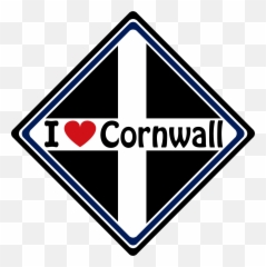 I Love Cornwall Car Sign 2 - Vertical Emoji,Prince Symbol Emoji