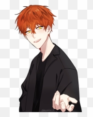 707 Seven Sticker By Ladiablalocadecorazon - Fictional Character Emoji,Seven Mystic Messenger Emoji