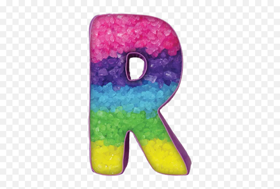 Picture Of R Initial Microbead Pillow - Letter R For Candy Emoji,Justice Emoji Bedding