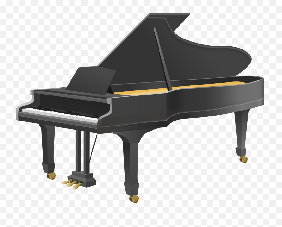 Free Grand Piano Piano Vectors - Grand Piano Clipart Png Emoji,Emotions Piano