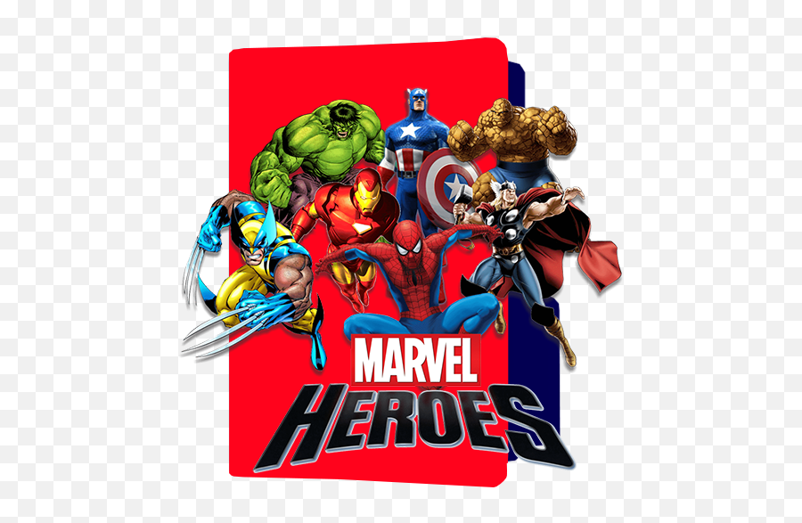 Marvel Heroes Folder Icon - Printable Avengers Birthday Card Emoji,Marvel Emoji