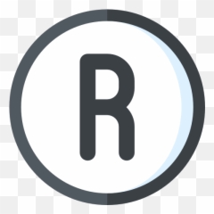 Registered - Free Signs Icons Dot Emoji,No Entry Zzz Emoji