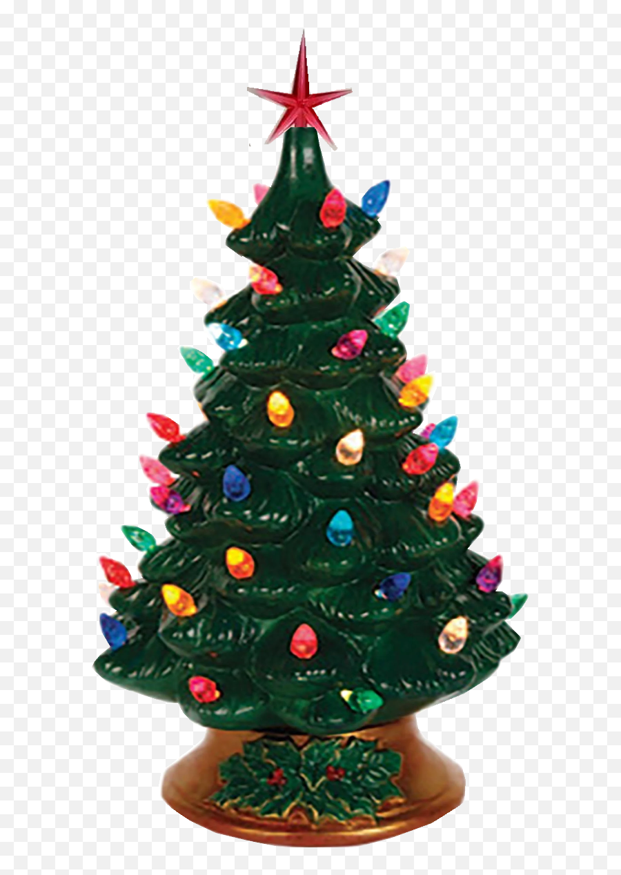 Christmas Tree Lights - Christmas Day Emoji,Christmas Tree Emoticon.
