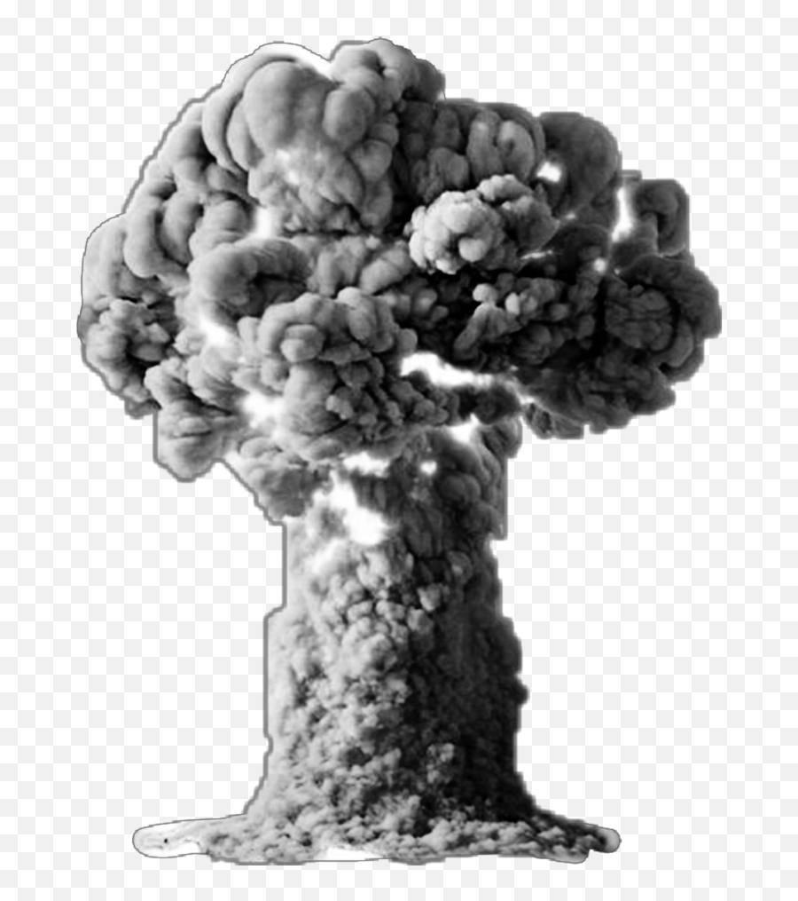 Download Smoke Explosion Greysmoke - Transparent Background Mushroom Cloud Png Emoji,Facebook Emoticons Mushroom Cloud