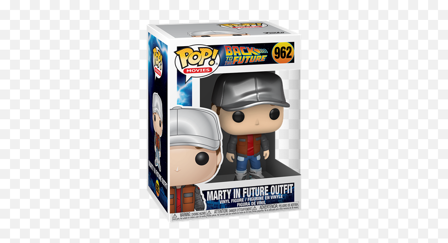 Funko Movies Back To The Future - Funko Pop Movies Back To The Future Marty In Future Outfit Emoji,Vinyl Toy + Change Emotions