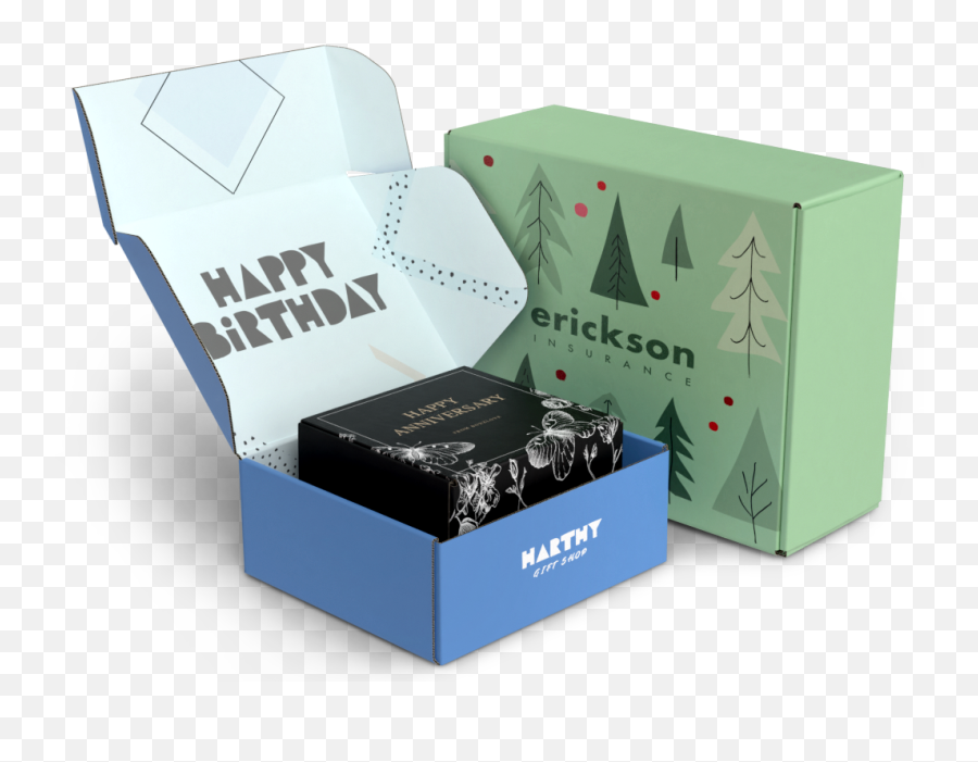 Custom Gift Boxes - Custom Printed Boxes Emoji,Emoticon Custom Box Editor