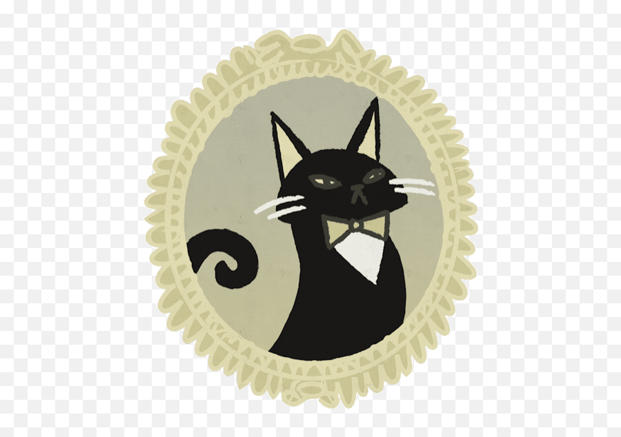 Top Tuxedo Cats Stickers For Android U0026 Ios Gfycat - Cat In A Tuxedo Gif Emoji,Cat Emojis