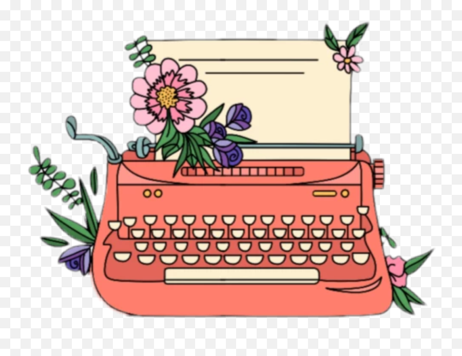 Typewriter Sticker - Typewriter Emoji,Typewriter Emoji Hd