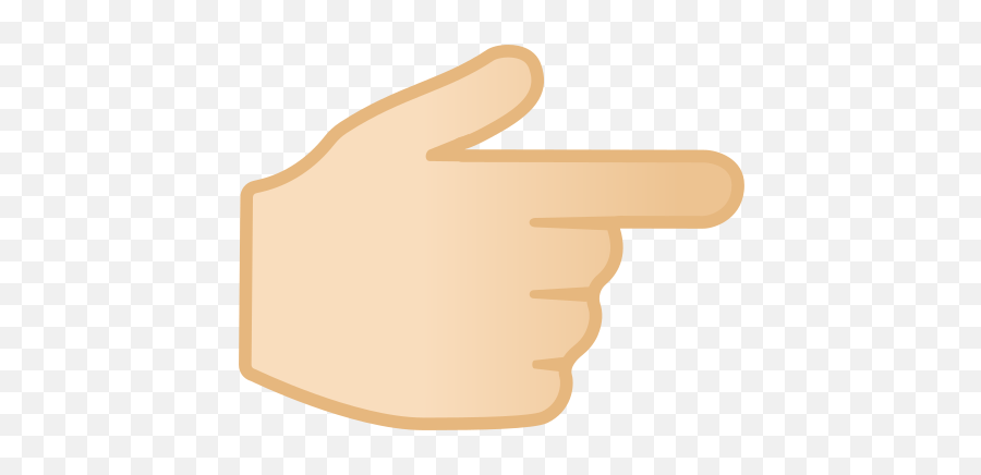 Backhand Index Pointing Right Emoji - Index Pointing Right Icon Png,Finger Point Emoticon