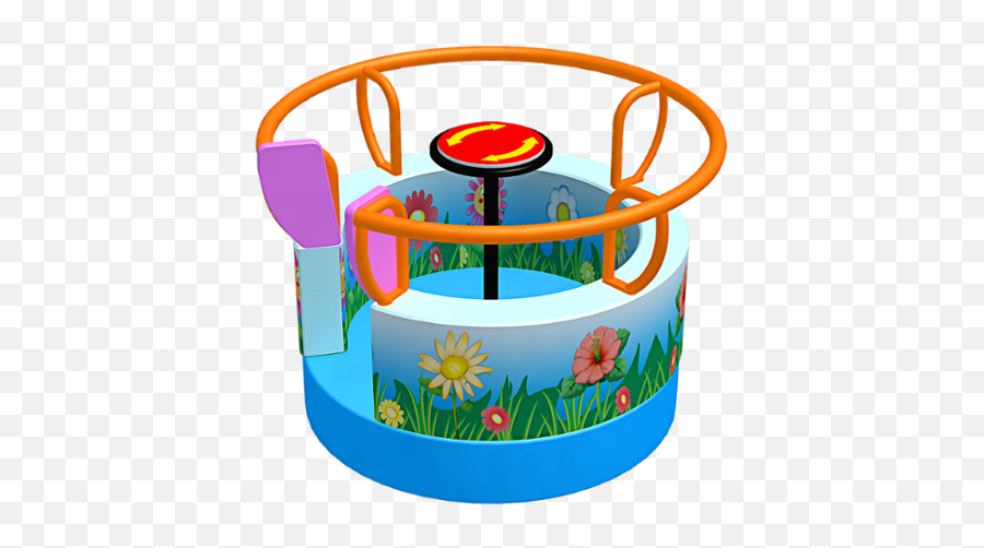 China Ido Kids Indoor Playground - Cylinder Emoji,Turntable Emoticon