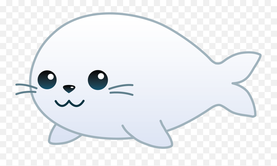 Baby Seal Clipart - Clip Art Library Baby Seal Clip Art Emoji,Fun2draw Emoji