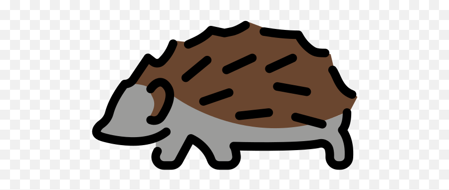 Hedgehog Emoji - Erizo Emoji,Porcupine Emoji