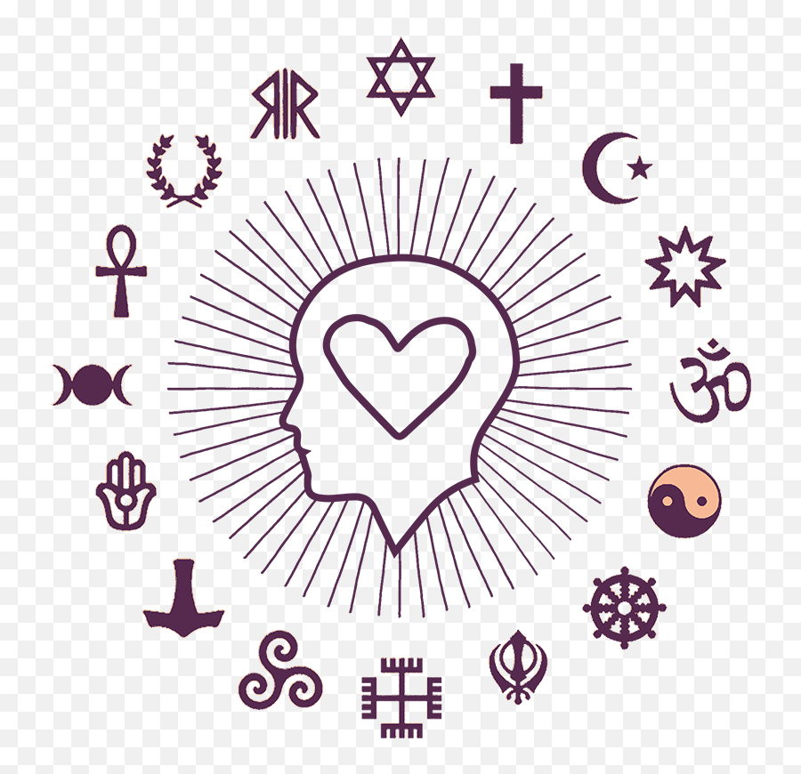 Spiritual Self - Symbol 21st Century Literature Emoji,Religious Emotions Drawn On Paper