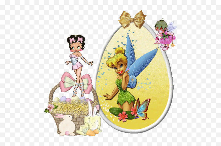 Toujours Pâques Les Fées Sont De La Partie - Fairy Emoji,Emoticon Sapin Fb