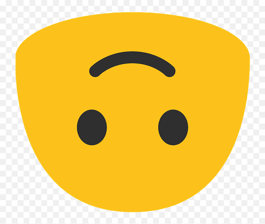 Upside Down Smile Emoji Transparent - Novocomtop Upside Down Emoji Android,Emoticon Manings