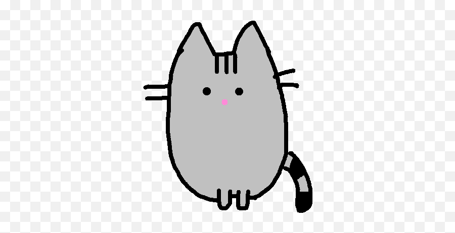 How To Draw Pusheen The Cat - Dot Emoji,Kitten Playing With Yarn Ball Forum Emoticon
