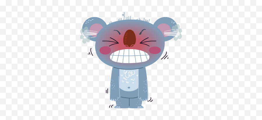 Koala Emoji For Ree On Behance - Dot,Koala Emoji Png
