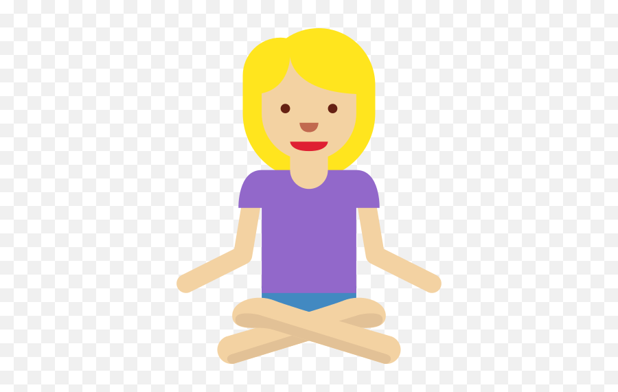 Woman In Lotus Position Emoji - Emoji,Chair Emoji