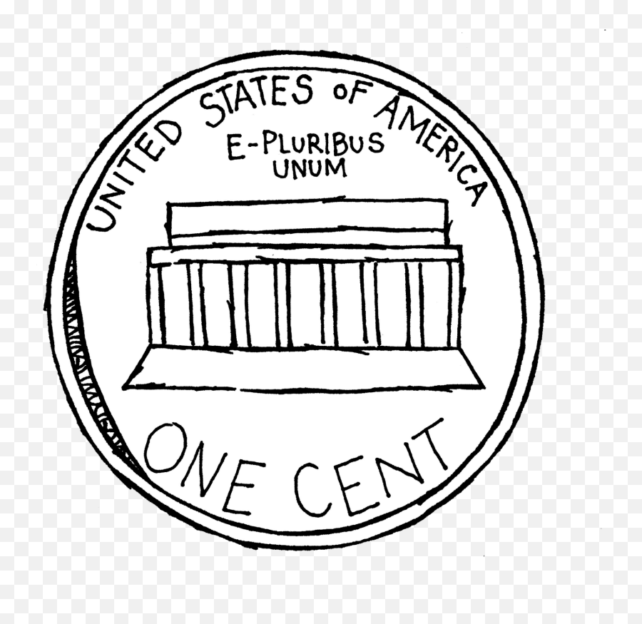 Coin Canadian Dime Clip Art Clipartfest - Clipart Of Penny Black And White Transparent Emoji,Dime Emoji