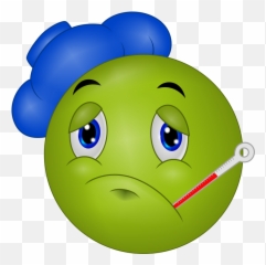 Sick Emoji Decal - Sick Emotion Cartoon,Sick Emoji Images