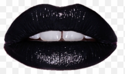 Lipstick Lips Black Sticker By Cassandra Bradbury Emoji,Makeup Smile Emojis