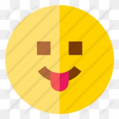 Tongue Out - Happy Emoji,Flip Off Emoticons