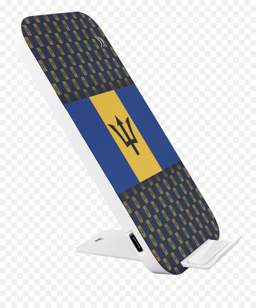 Barbados Prontimus Wireless Charging Stand U2013 Flagparty Emoji,Barbados Flag Emoji