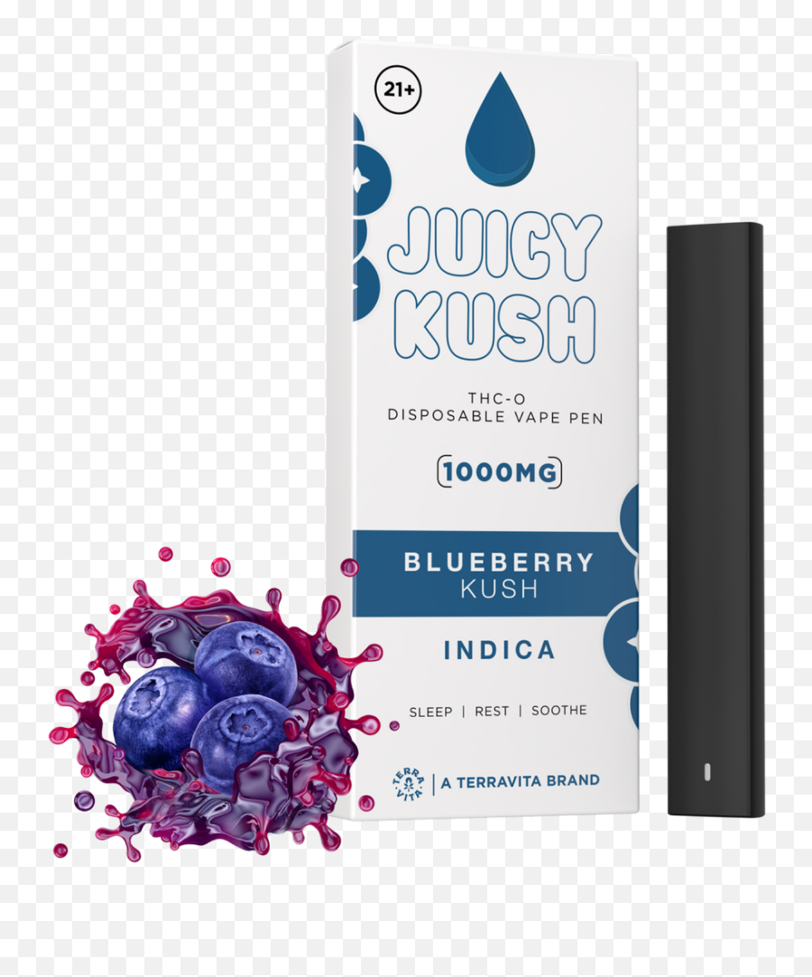 Thc - O Vape Blueberry Kush Indica U2013 Terravita Cbd Emoji,Windows Emoji Closest To Joint Or Weed
