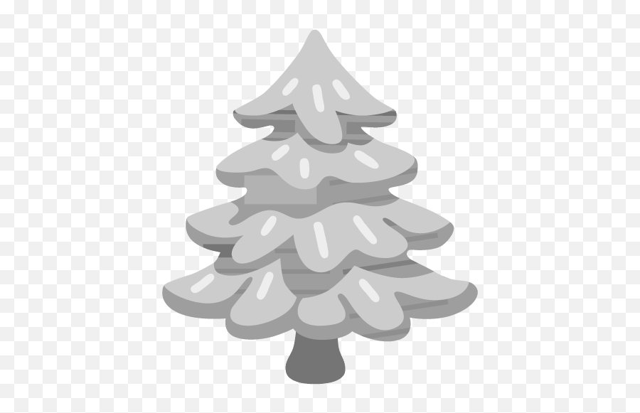 Emoji Menu,Christmas Tree Emoticon White