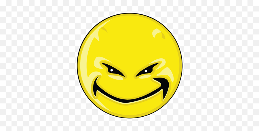 Download Smiley Face - Yellow Devil Attitude Smiley Faces Attitude Smiley Emoji,Laughing Devil Emoji