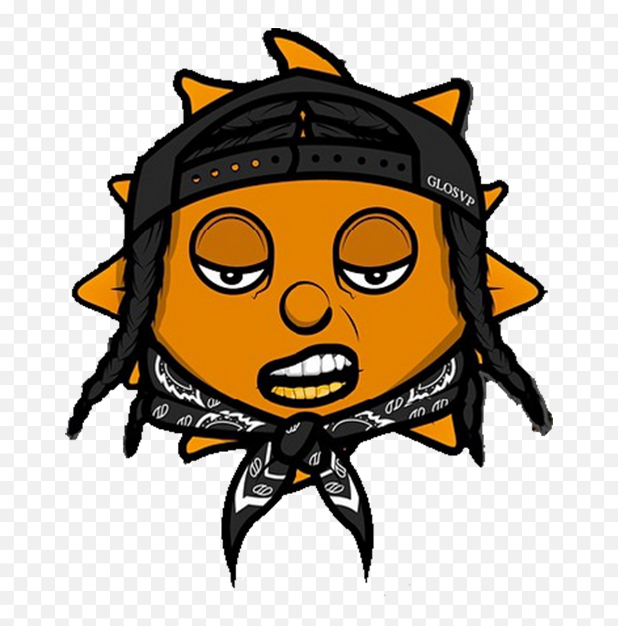 Glo Gang Chief Keef Emojis - Asap Rocky Glo Gang Full Size Transparent Glo Gang Characters,Gang Emoji