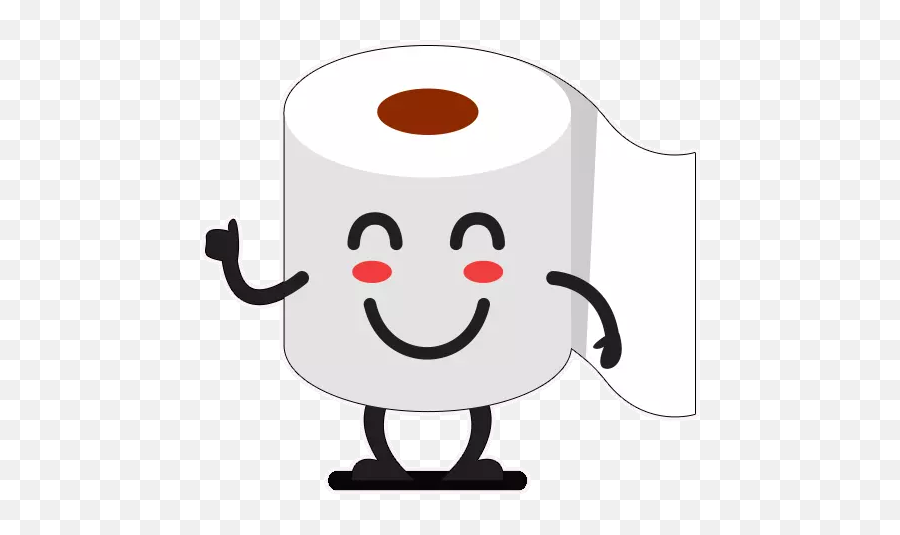 Tissue Emoji Stickers For Whatsapp And - Happy,Tissue Emoji