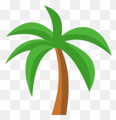 Coconut Tree Color Icon Png And Svg - Fresh Emoji,Emoji Coconut Tree And Book