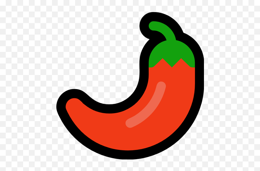 Emoji Image Resource Download - Windows Hot Pepper Microsoft Pepper Emoji,Vegetable Emoji