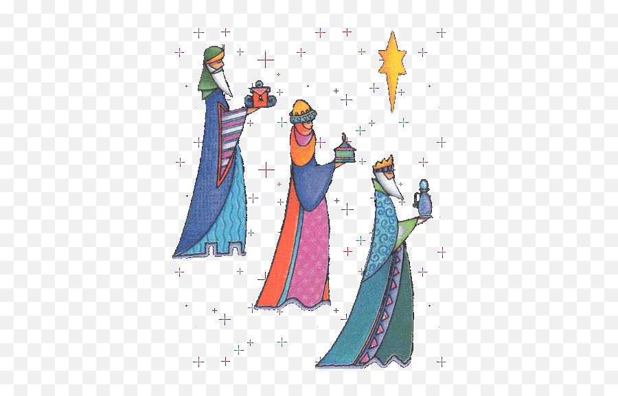 Gifs Animados De Reyes Magos - Gifs Animados Reyes Magos Navideñas Gif Emoji,Emoticons Para Msn Gif