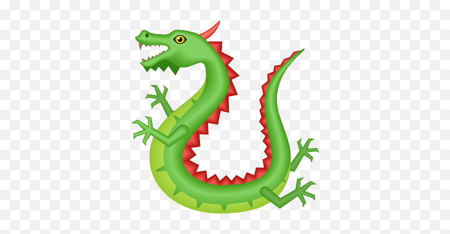 Dragon - Fictional Character Emoji,Facebook Dragon Emoji