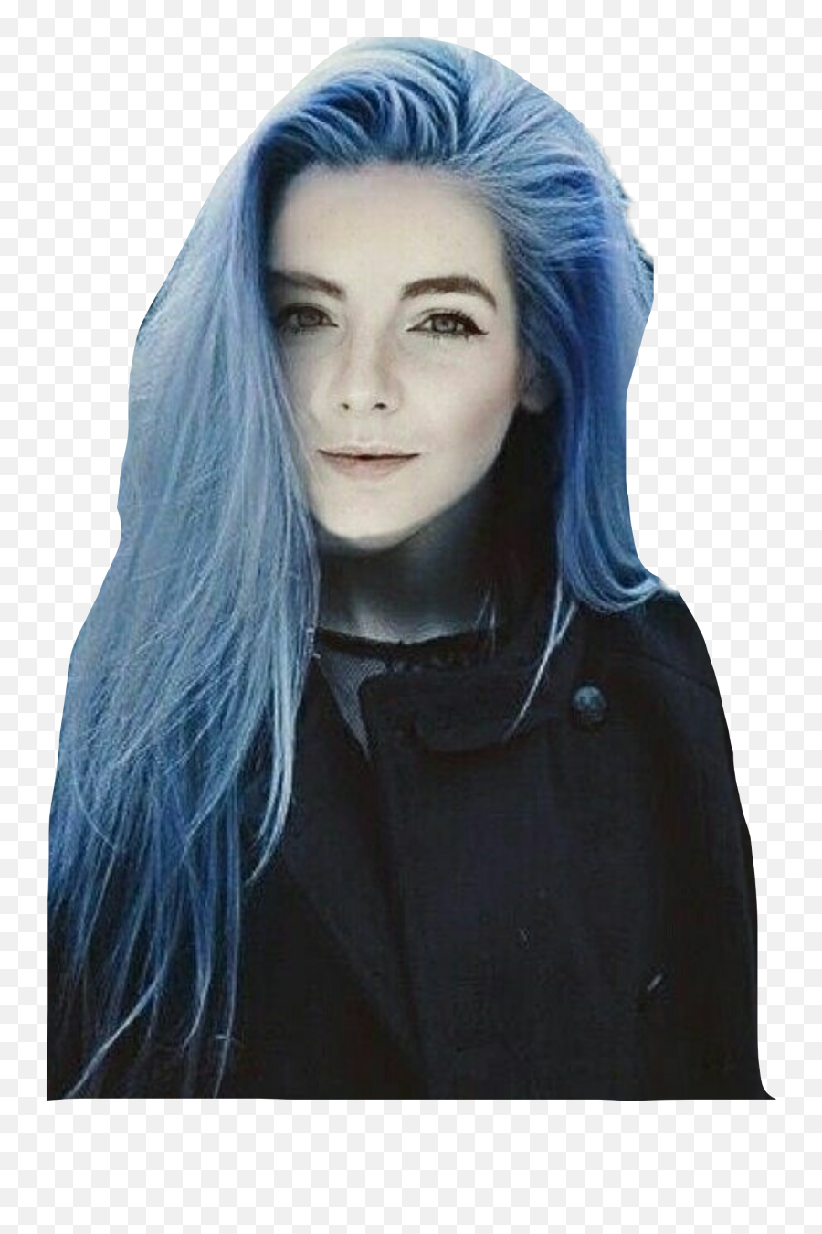 Bluehair Blue Ldshadowlady Ldsl Lizzie Sticker By Left - Goth Subculture Emoji,Ldshadowlady Emoji