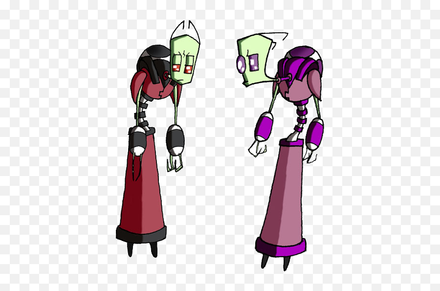 List Of Invader Zim Characters - Invader Zim Emoji,Fanfiction Zim Dib Antenna Emotion Movie