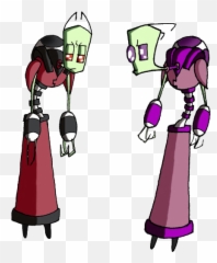 List Of Invader Zim Characters - Invader Zim Emoji,Fanfiction Zim Dib Antenna Emotion Movie