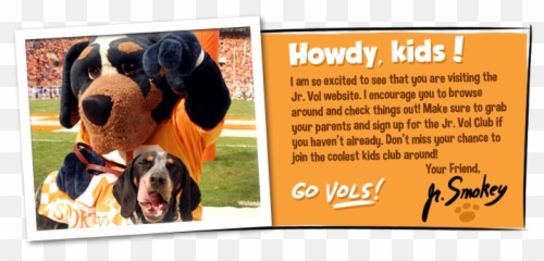 Join The Junior Vols All Kids Who - Dog Supply Emoji,Tennessee Volunteers Emojis