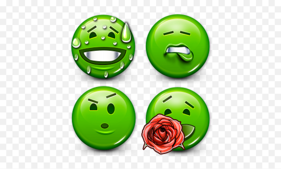 Green Smiley Minis By Emoji World - New Emojis Green Png Transparent,Green Emoji