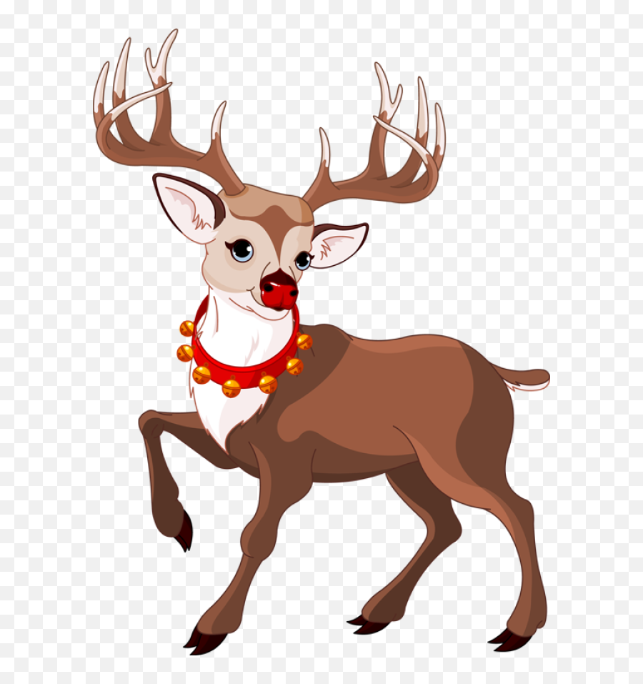 Christmas Clip Art For The Holiday - Transparent Reindeer Png Emoji,Xmas Reindeer Emoticon