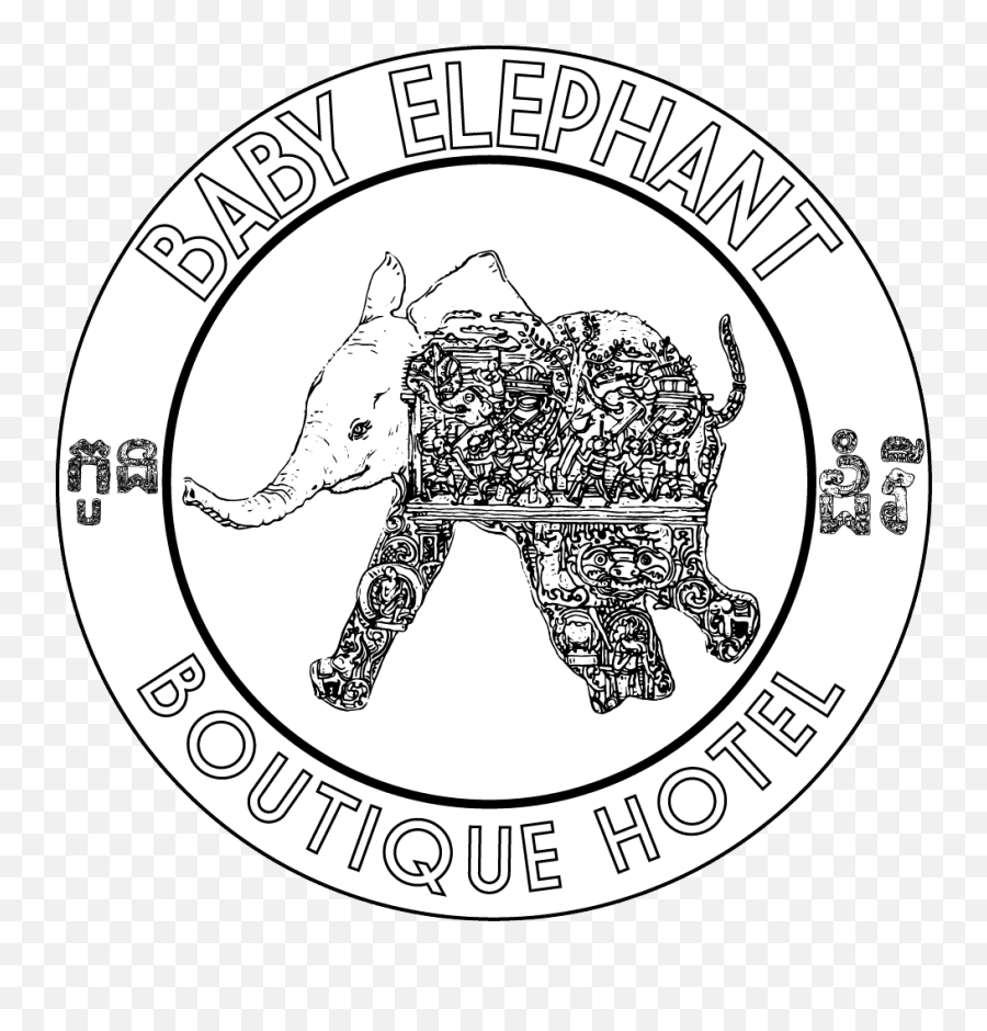 Ranon Phal The Illustrator Behind The Baby Elephant Logo Emoji,Elephant Touching Dead Elephant Emotion