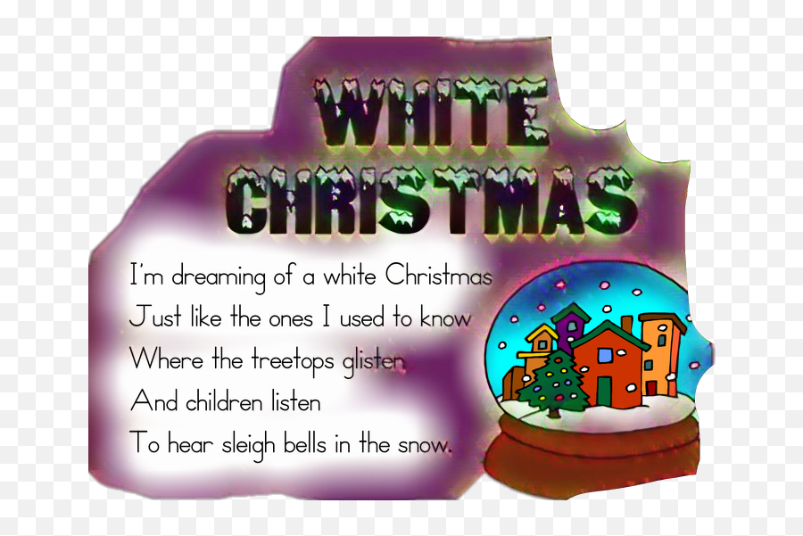 Christmas Song Lyrics Sticker Challenge On Picsart - Fiction Emoji,Christmas Song Emoji